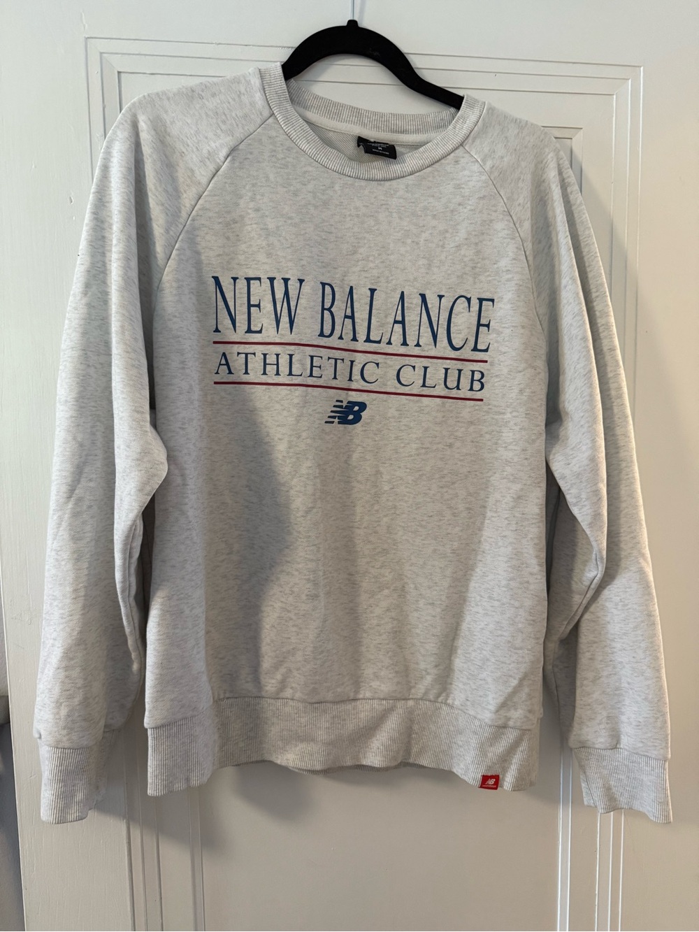 HTF New Balance Gray 'Athletic Club' Crewneck Sweatshirt